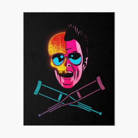 Dickhouse_Jackass art Art Board Print RB1309 product Offical jackass Merch