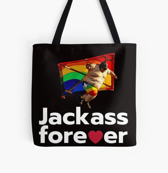 Jackass Forever All Over Print Tote Bag RB1309 product Offical jackass Merch