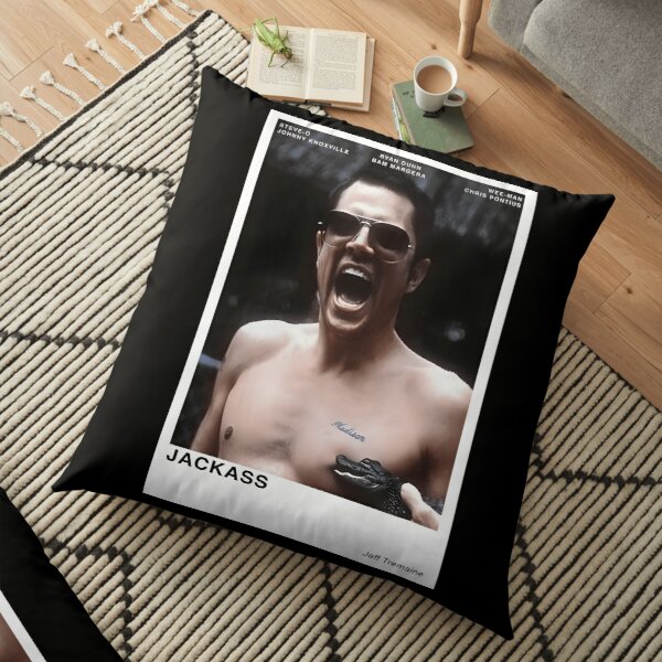 Jackass Poster Floor Pillow RB1309 product Offical jackass Merch