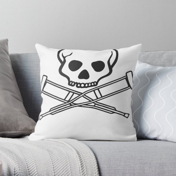 Dope Vintage Jackass Logo Throw Pillow RB1309 product Offical jackass Merch