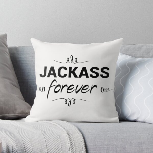 Jackass Forever Throw Pillow RB1309 product Offical jackass Merch