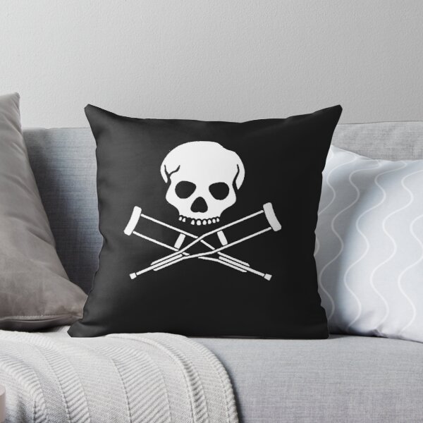 Johnny knoxville jackass logo Throw Pillow RB1309 product Offical jackass Merch