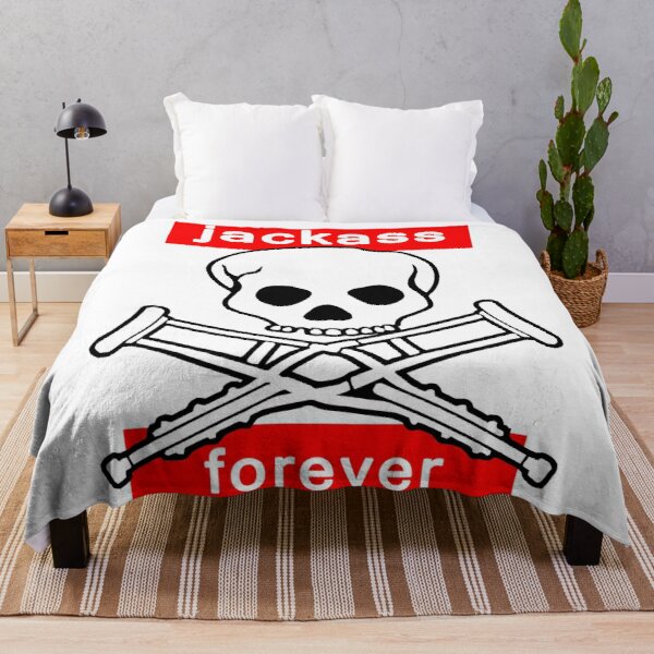 Jackass Merch Jackass Forever Throw Blanket RB1309 product Offical jackass Merch