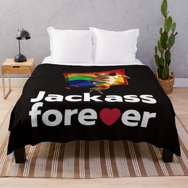 Jackass Forever Throw Blanket RB1309 product Offical jackass Merch