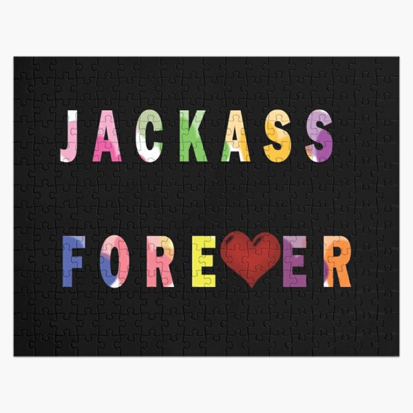 Jackass Forever colorful Graphic t-shirt Jigsaw Puzzle RB1309 product Offical jackass Merch